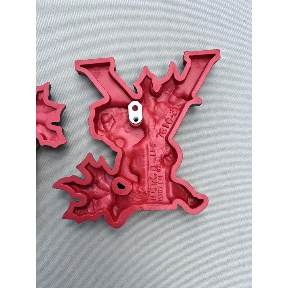 VTG Homco‎ Christmas JOY Bears 3Pc Hanging Wall Plaques Decor Home Interiors - Picture 8 of 8
